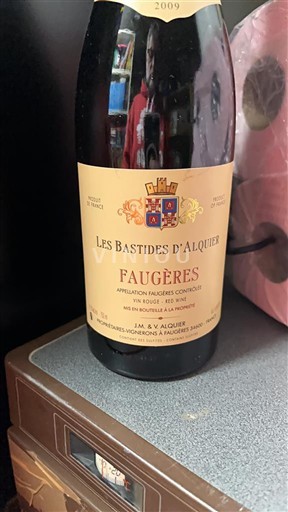 Langvedok Faugères Les Bastides d'Alquier 2009