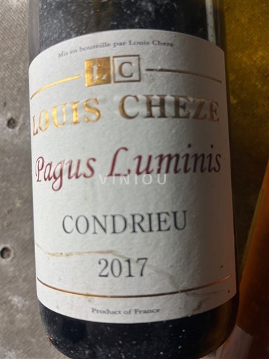 Rhônedalen Condrieu Louis Cheze Pagus Luminis 2017