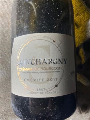 Burgundy Crémant de Bourgogne Sainchargny Émérite 2017