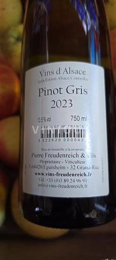 Alsace Pierre Freudenreich & Fils 2023