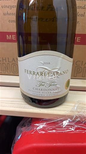Kalifornische AVA Russian River Valley Ferrari Carano Tre Terre 2018