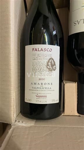 Vinos Rouge sec Falasco 2000 Italia Véneto Amarone della Valpolicella DOCG