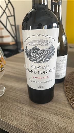 Bordeaux Château Grand Bonheur 2023