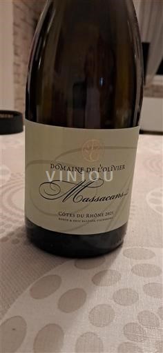 Rhône Valley Côtes-du-Rhône Domaine L'Olivier Massacan 2021