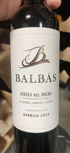 Castile and León Ribera del Duero Balbás Barrica 2024