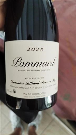 Burgundsko Pommard Domaine Billard Père et Fils 2023
