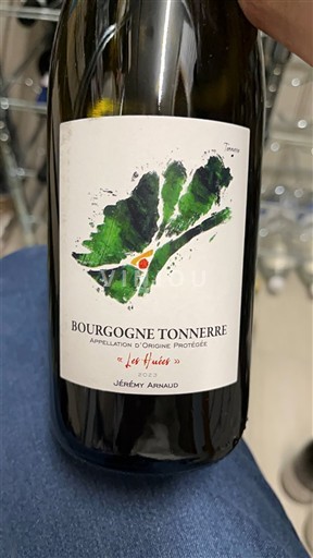 Viinit Blanc sec Les Huies Jérémy Arnaud 2022 Ranska Burgundi Bourgogne Tonnerre AOC