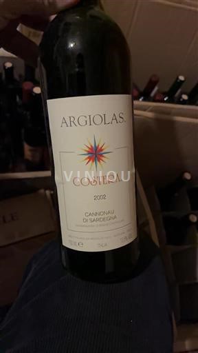 Sardinia Cannonau de Sardinia Argiolas Costera 2002