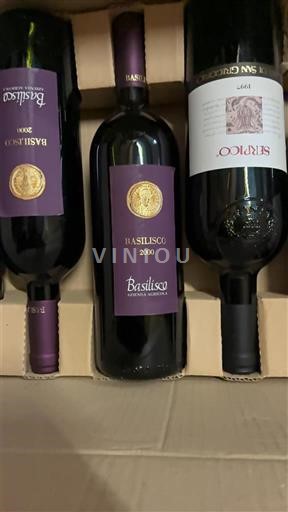 Wines Rouge sec Basilisco 2000 Italy Basilicata Aglianico del Vulture DOC