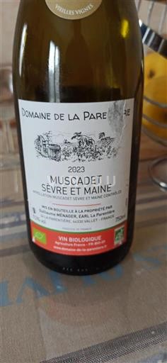 Loire-dalen Muscadet-Sèvre-et-Maine Domaine La Pare Vieilles Vignes 2023