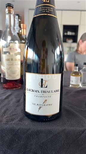 Champagne Champagner Lacroix-Triaulaire Le Biographe 2022