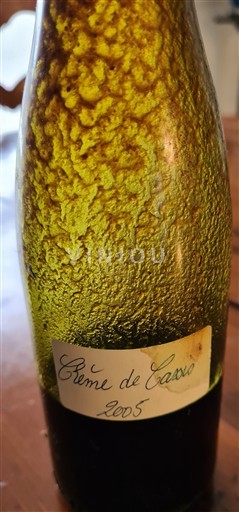 Лікер Фруктовий лікер Crème de Cassis Personnelle 5a - 2005 Франція Франція