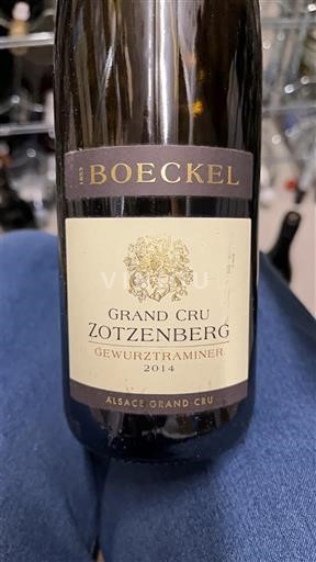 Alsace Gewurztraminer Grand Cru Boeckel Zotzenberg 2014
