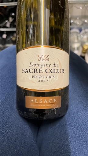 Alsace Domaine Sacré Cœur Pinot Gris 2015