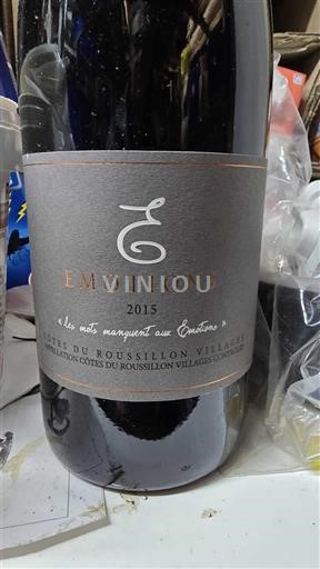 Roussillon Côtes du Roussillon Villages Emotions 2015