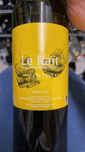 Bordeaux Serac Capoul & Fils Le Rait Non-Vintage