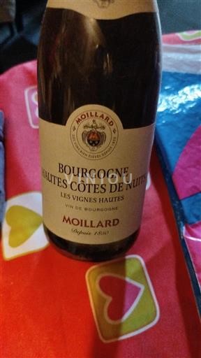 Bourgogne Ikke specificeret Moillard Les Vignes Hautes 2014