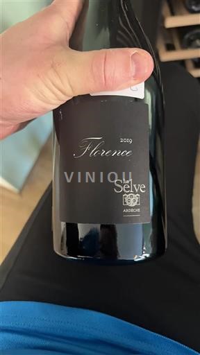 Viinit Rouge sec Florence Domaine Selve 2019 Ranska Alpit ja Rhônen maat Ardèche IGP