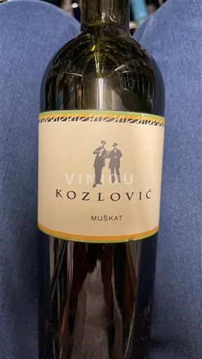 Wines Blanc sec Muškat Kozlovic 2018 Croatia Istria Unspecified