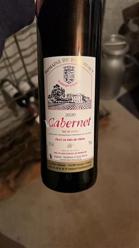 Weine Rouge sec Domaine Bois Huaut 2020 Frankreich Loiretal Tal der Loire IGP