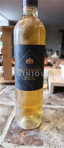 Bordeaux Sauternes Château Les Vincents 2018