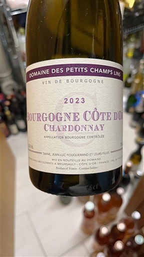 Bourgondië Bourgogne Côte d'Or Domaine S Petits Champs Lins 2023
