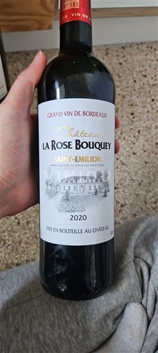 Vini Rouge sec Château La Rose Bouquey 2020 Francia Bordeaux Saint-Émilion AOC