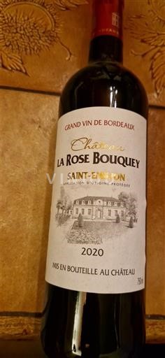 Bordeaux Saint-Émilion Château La Rose Bouquey 2020