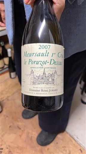 Bourgogne Meursault Premier Cru Domaine Rémi Jobard Le Poruzot-Dessus 2007