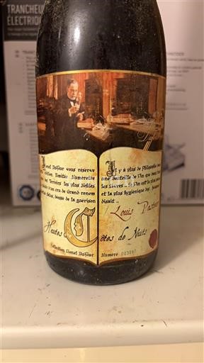 Vin Rouge sec Louis Pasteur Camille Giroud Juste 2006 France Jura Côtes-du-jura AOC