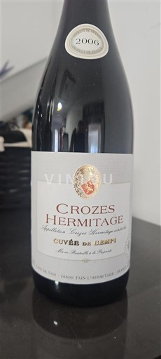 Rhône-dalen Crozes-Hermitage Domaine S Entrefaux des Ilespi 2006