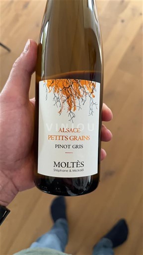Viner Blanc sec Petits Grains Moltes Stéphane & Mickaël Non millésimé Frankrike Alsace Vin de France