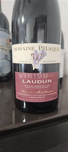 Vallée du Rhône Domaine Pélaquié 2001