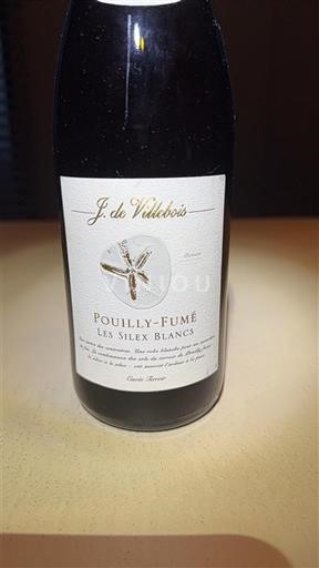 Thung lũng sông Loire Pouilly-fumé J de Villebois Les Silex Blancs 2022
