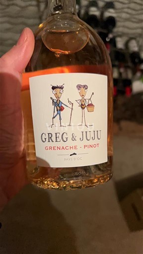 Languedoc ja Roussillon Pays d'Oc Greg & Juju Grenache - Pinot 2024