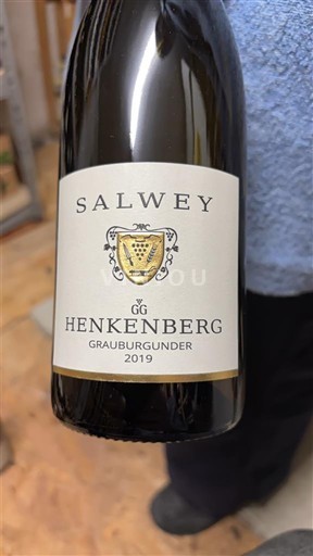 Wines Blanc sec Henkenberg Grauburgunder GG Salwey 2019 Germany Baden
