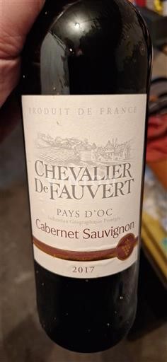 Languedoc y Rosellón País de Oc Chevalier de Fauvert Cabernet Sauvignon 2017