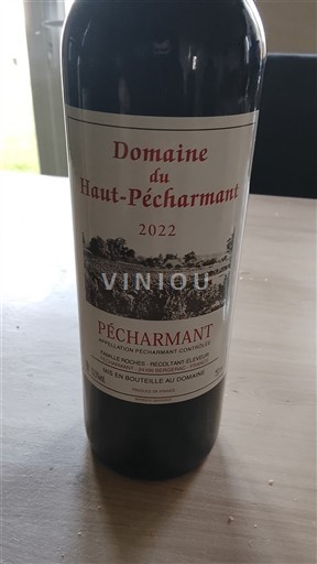 Sudoeste Pécharmant Domaine Haut-Pécharmant 2022