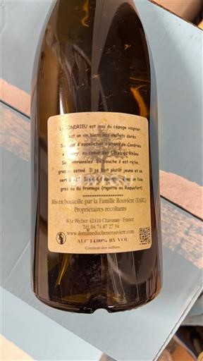 Rhônedalen Condrieu Famille Rouvière Icke årgångsbetecknad