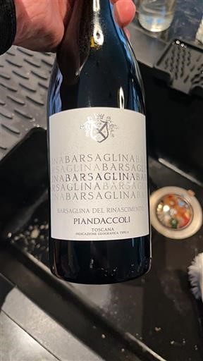 Toscana Não especificado Piandaccoli Barsaglina del Rinascimento 2017