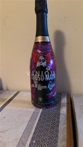 Elzas Crémant d'Alsace Turckheim Cousu-Main par William Arlotti Niet-geïntegreerd