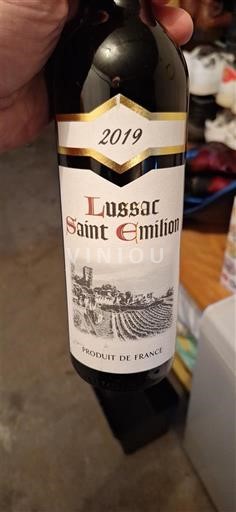 Bordeaux Lussac-Saint-Émilion Albert Artvin 2019