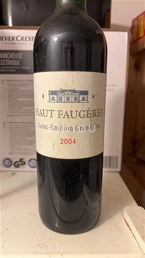 Bordeaux Saint-Émilion Grand Cru Haut Faugeres 2004