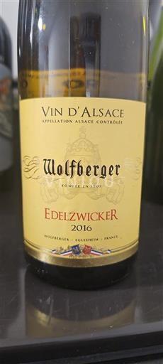 Alsace Wolfberger Edelzwicker 2016