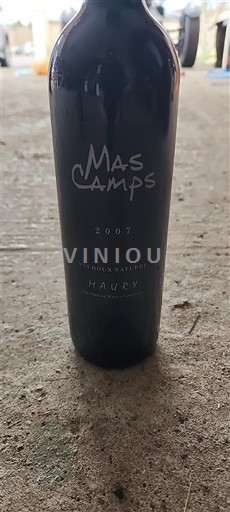 Roussillon Maury Mas Camps 2007