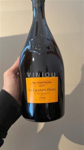 Champagne Veuve Clicquot Ponsardin La Grande Dame 1998