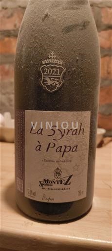 Rhône Valley Not Specified Montez La Syrah à Papa 2021