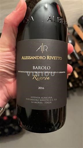 Piemonte Barolo Alessandro Rivetto Riserva 2016