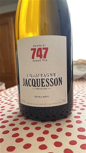 Champagne Champagner Jacquesson n° 747 Grand Vin Ohne Jahrgang