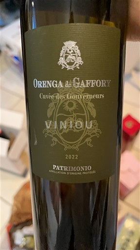 Korsika Patrimonio Orenga de Gaffory des Gouverneurs 2022